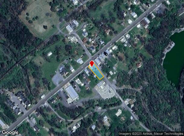  3374 S Main St, Toms Brook, VA Parcel Map