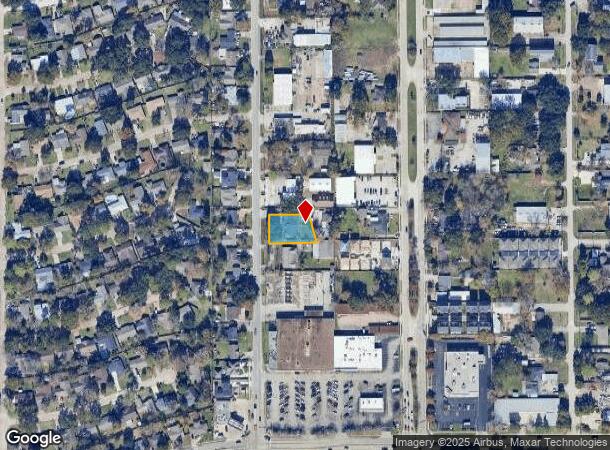  2142 Campbell Rd, Houston, TX Parcel Map