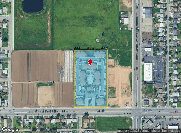  1515 E Jensen Ave, Fresno, CA Parcel Map