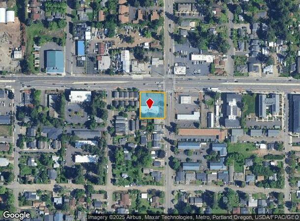  11132 Se Division St, Portland, OR Parcel Map