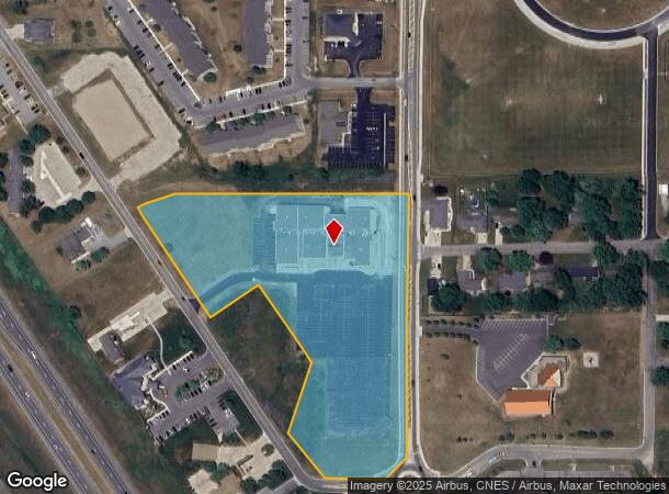  1060 Mariners Dr, Warsaw, IN Parcel Map