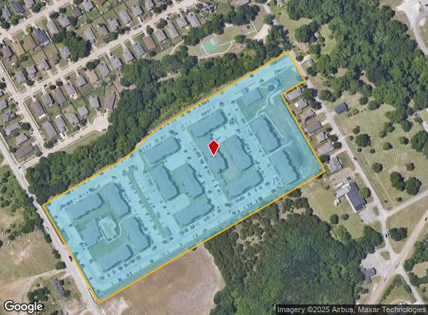 700 N Jj Lemmon Rd, Hutchins, TX Parcel Map