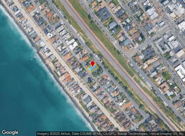 1939 S Myers St, Oceanside, CA Parcel Map