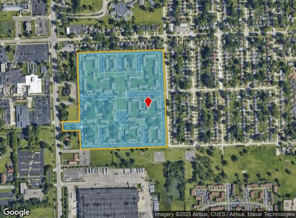  5055 Venoy Rd, Wayne, MI Parcel Map