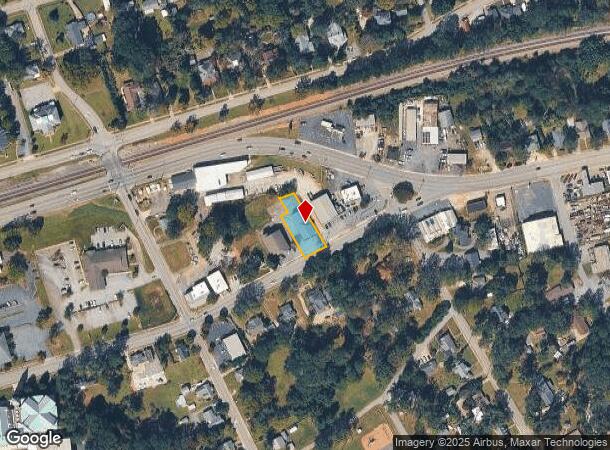  417 E 1St Ave, Easley, SC Parcel Map