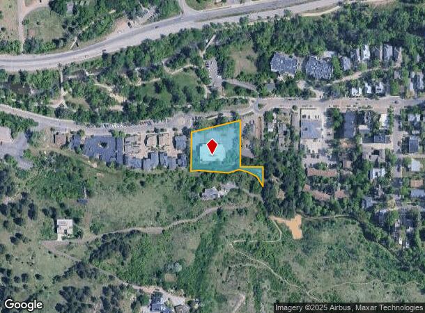  250 Arapahoe Ave, Boulder, CO Parcel Map