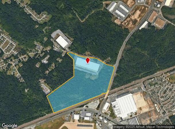  1225 Bengies Rd, Middle River, MD Parcel Map