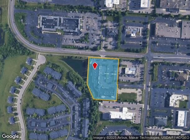 2495 Commons Blvd, Beavercreek, OH Parcel Map
