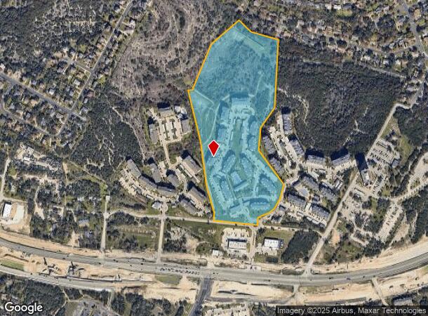  7880 Highway 290 W, Austin, TX Parcel Map