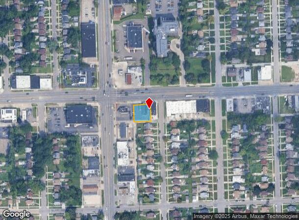  15409 W 7 Mile Rd, Detroit, MI Parcel Map