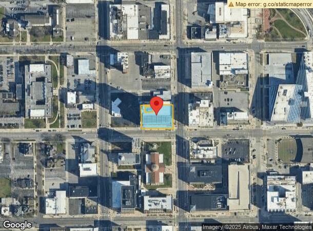  213 W Washington St, South Bend, IN Parcel Map