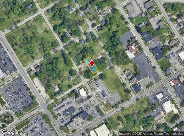 316 W 6Th Ave, Flint, MI Parcel Map