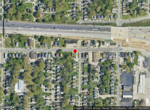  432 E South St E, Akron, OH Parcel Map