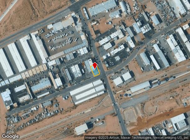  1602 Foothill Dr, Boulder City, NV Parcel Map