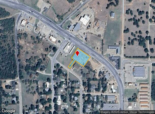  665 N Main St, Jacksboro, TX Parcel Map