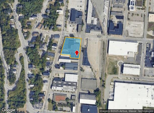 919 Depot St, Cincinnati, OH Parcel Map