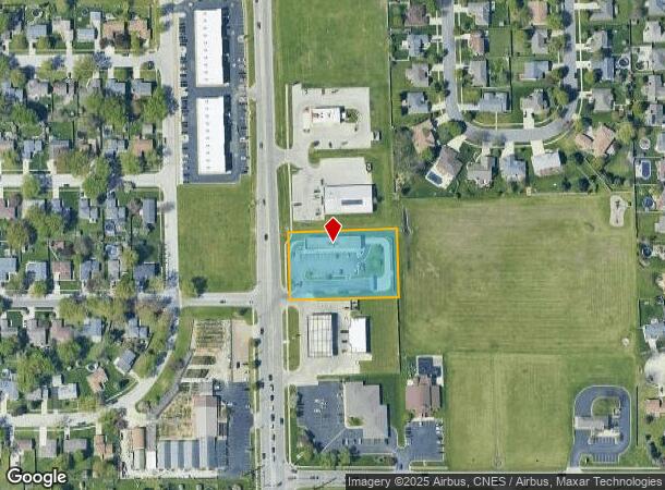  1460 N Convent St, Bourbonnais, IL Parcel Map