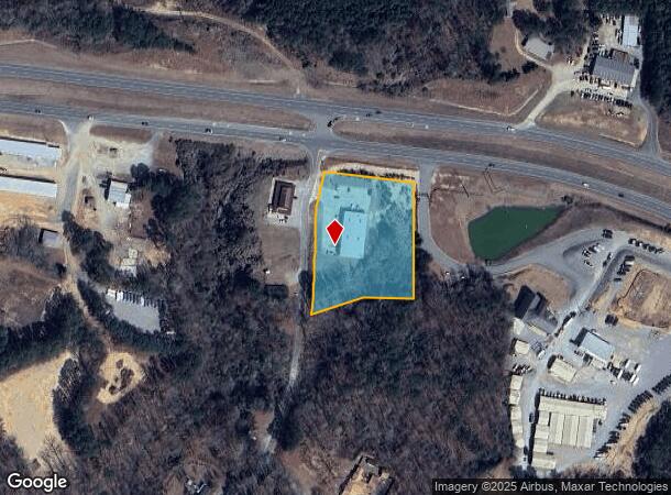 Dollar General Jgap, Jacksons Gap, AL Parcel Map