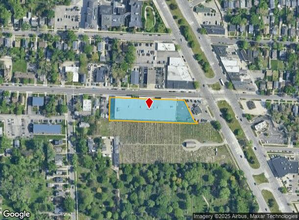 181 W Marshall St, Ferndale, MI Parcel Map