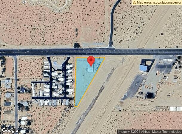  62485 29 Palms Hwy, Joshua Tree, CA Parcel Map