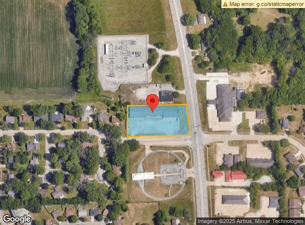  110 Wildwood Ct, Decatur, IL Parcel Map