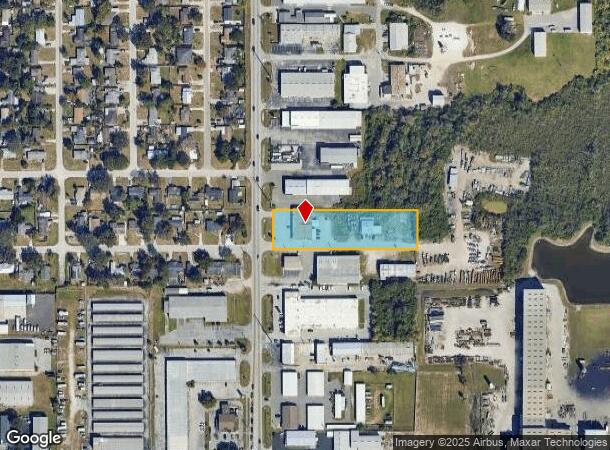  1936 S Combee Rd, Lakeland, FL Parcel Map