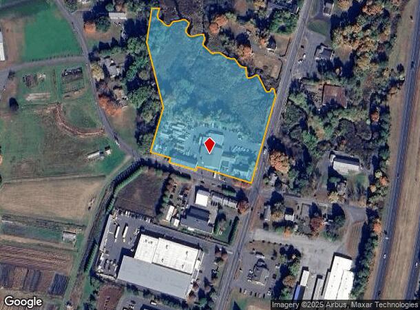  2 Linseed Rd, West Hatfield, MA Parcel Map