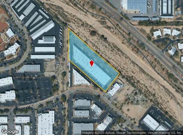  1671 S Research Loop, Tucson, AZ Parcel Map
