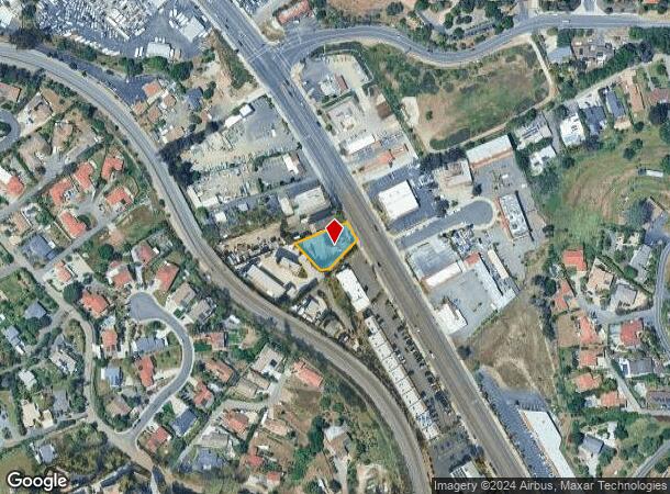  1151 S Santa Fe Ave, Vista, CA Parcel Map