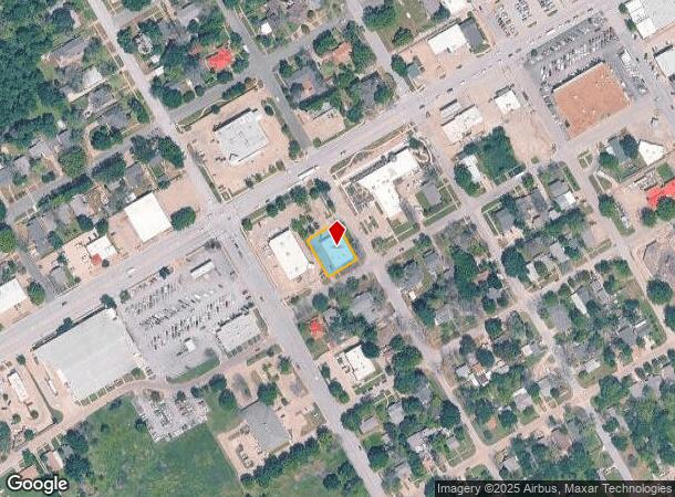 107 S Gaines St, Ennis, TX Parcel Map