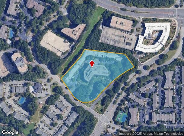  1600 Parkwood Cir Se, Atlanta, GA Parcel Map