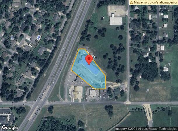  701 Holiday Dr, Tahlequah, OK Parcel Map