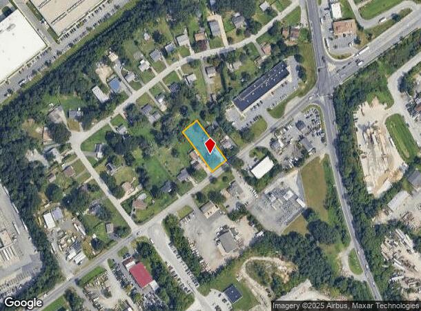 7932 Dorsey Run Rd, Jessup, MD Parcel Map
