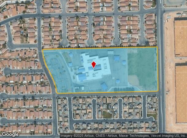  3700 Shadow Tree St, North Las Vegas, NV Parcel Map