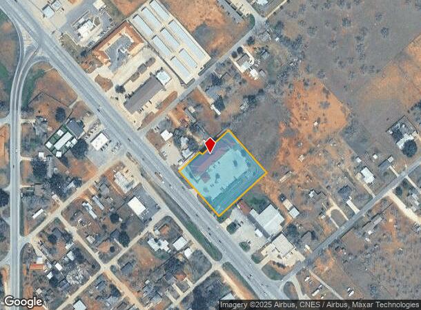 1910 10Th St, Floresville, TX Parcel Map