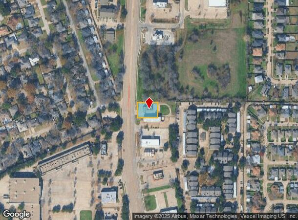 5855 S Cooper St, Arlington, TX Parcel Map