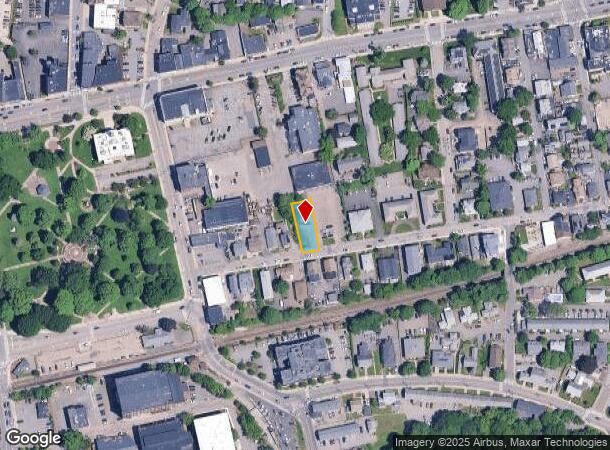  93 Central St, Waltham, MA Parcel Map
