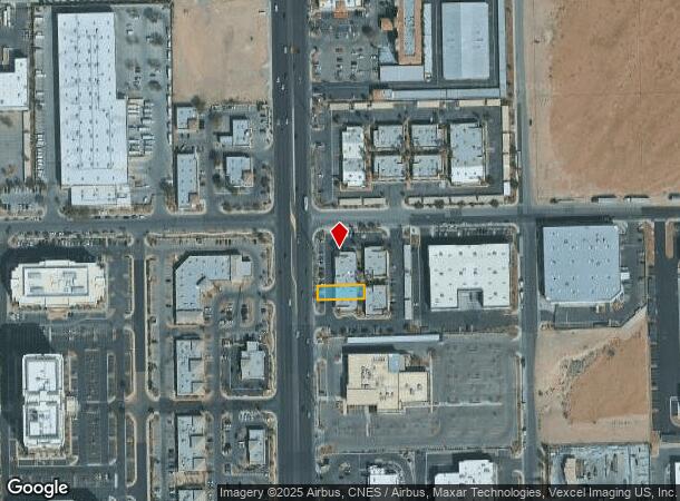 6332 S Rainbow Blvd, Las Vegas, NV Parcel Map