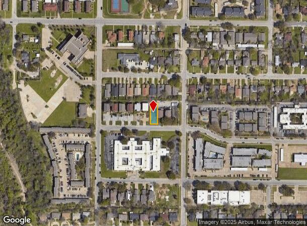 4812 Wellesley Ave, Fort Worth, TX Parcel Map