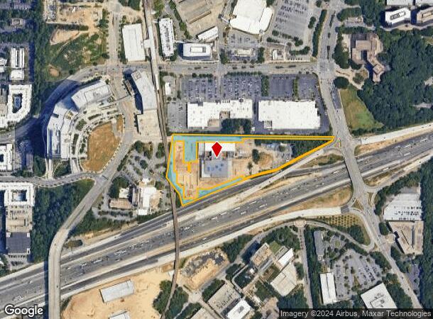  244 Perimeter Center Pky Ne, Atlanta, GA Parcel Map