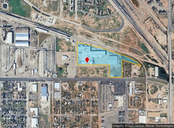 1001 E 33Rd St, Lubbock, TX Parcel Map