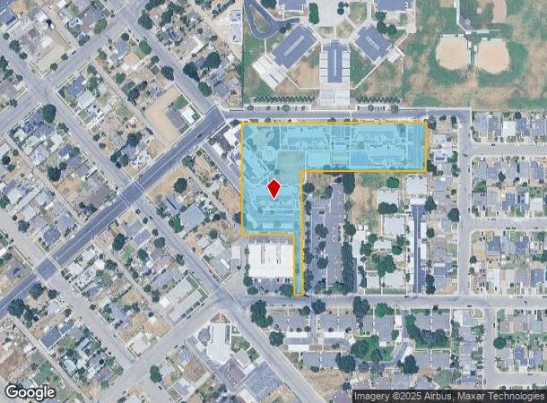  401 E Nelson St, Fowler, CA Parcel Map