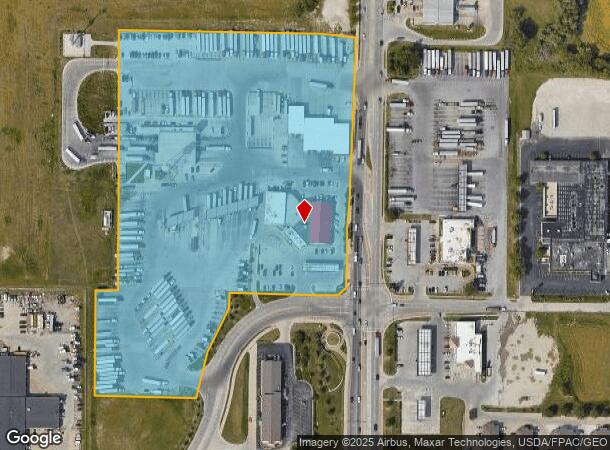 2608 S 24Th St, Council Bluffs, IA Parcel Map