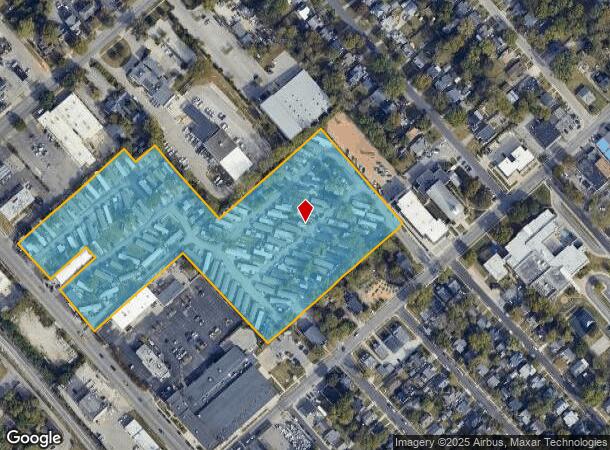  115 W Loudon Ave, Lexington, KY Parcel Map