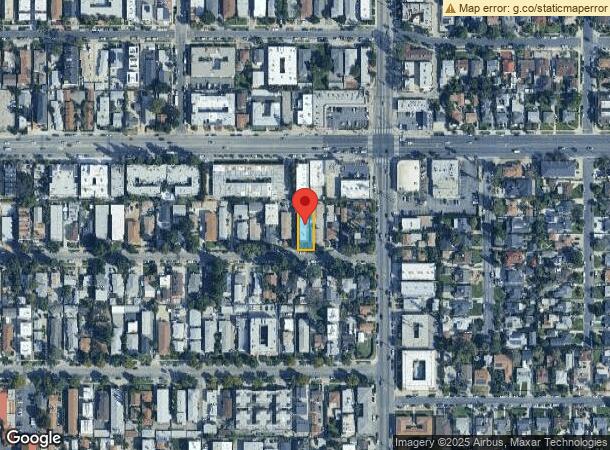  14121 Friar St, Van Nuys, CA Parcel Map