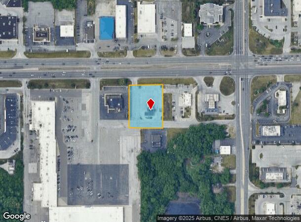  71 W Lincoln Hwy, Merrillville, IN Parcel Map