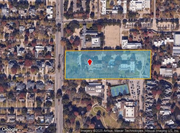  12230 Preston Rd, Dallas, TX Parcel Map