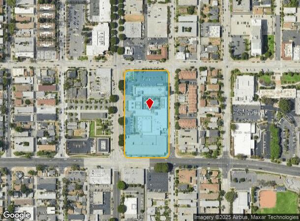  7320 Greenleaf Ave, Whittier, CA Parcel Map