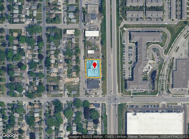  3719 3Rd St Ne, Minneapolis, MN Parcel Map