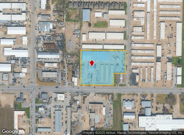 2315 W Division St, Arlington, TX Parcel Map